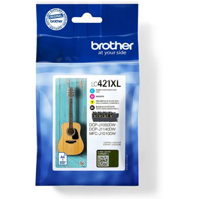Brother LC-421XL inktcartridges multipack 4 kleuren kleur, foto 2