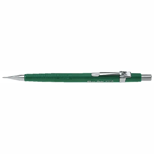 Pentel Vulpotlood Pentel P205 HB 0.5mm groen