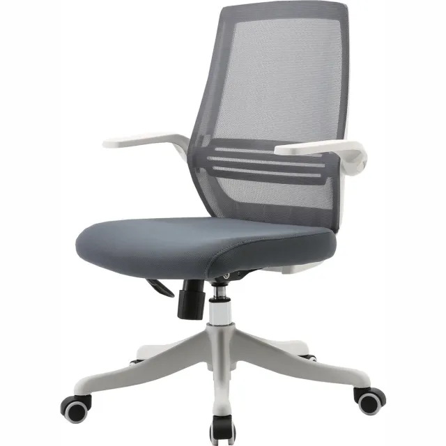 Sihoo Luxe Ergonomische Bureaustoel – Verstelbare Rugsteun & Armleuningen – Ademend Mesh – Comfortabel Kantoorstoel – Grijs