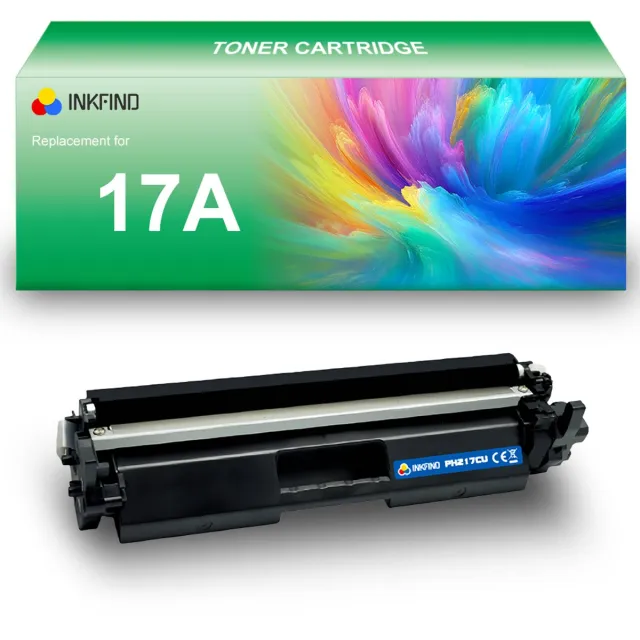 INKFIND 17A (CF217A) Tonercartridge compatibel met HP 17A CF217A Canon 047 - 1-pack Zwart Zwart x 1