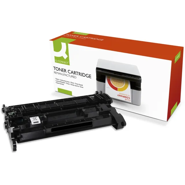 Q-Connect toner zwart 3100 pagina's voor HP - OEM: CF226A