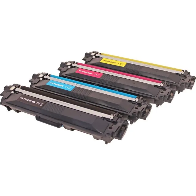 ABC Set 4x ABC huismerk toner geschikt voor Brother TN-242 TN-246 voor Brother DCP-9017CDW DCP-9022CDW HL-3142CW HL-3152CDW HL-3172CDW MFC-9142CDN MFC-9332CDW MFC-9342CDW Set 4 kleuren