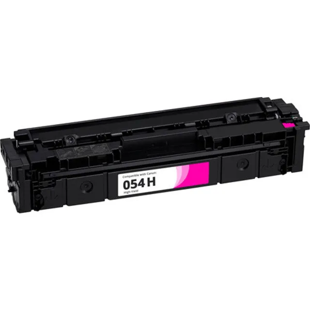 Inktkenners Toner Geschikt voor Canon CRG-054H | 1x Magenta Geschikt voor Canon i-Sensys LBP621CW - LBP623CDW - MF641CW - MF643CDW - MF645CX
