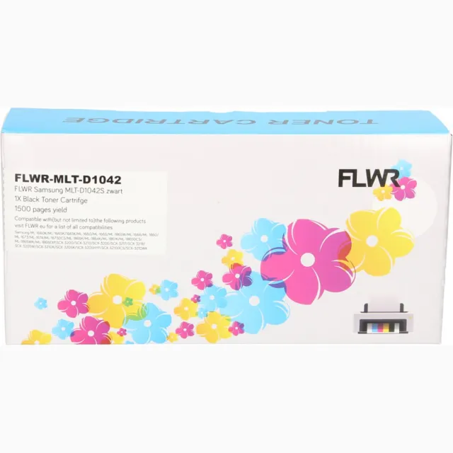 FLWR Toners / Samsung MLT-D1042S / zwart / Geschikt voor Samsung