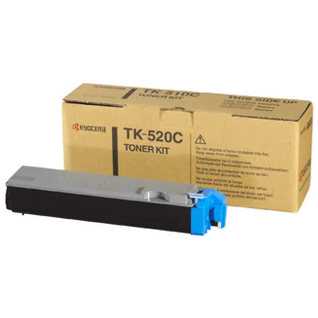 Kyocera TK-520C -Tonercartridge - 1 stuk - Origineel - Cyaan