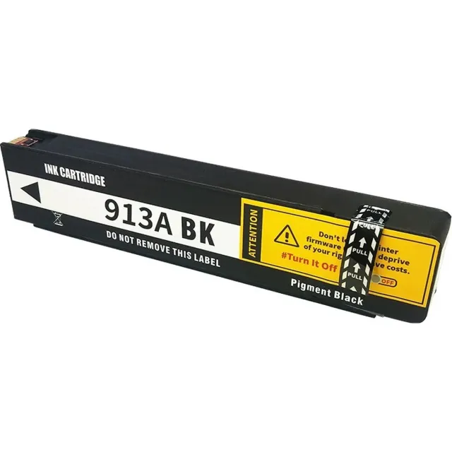 Inktkenners Inktcartridge Zwart Geschikt voor HP 913A | Geschikt voor HP PageWide 352dw - 377dn - 377dw - Pro 452dn - HP MFP 477dw - HP MFP 477dwt - 4 stuks