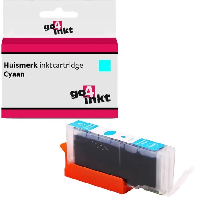 Go4inkt compatible met Canon CLI-551 c inkt cartridge cyaan