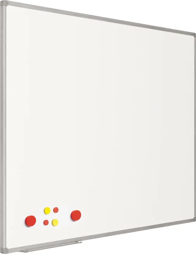 Smit Visual whiteboard, gelakt staal, magnetisch, 100 x 100 cm