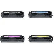 HP Huismerk HP 125A (CB540A-CB543A) Toners Multipack (zwart + 3 kleuren)