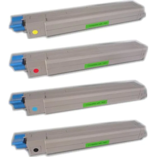 KATRIZ huismerk toner voor Xerox 7400/Xerox phaser 7400 Zwart (Xerox 106R01149BK/106R01080BK ) +7400 Cyaan (Xerox 106R01150C/106R01077C) +7400 Magenta (Xerox 106R01151M / 106R01078M ) +7400 Geel (Xerox 106R01152 / Xerox106R01079 ) | 4 stuks Zwart, Cyaan, Magenta, Geel