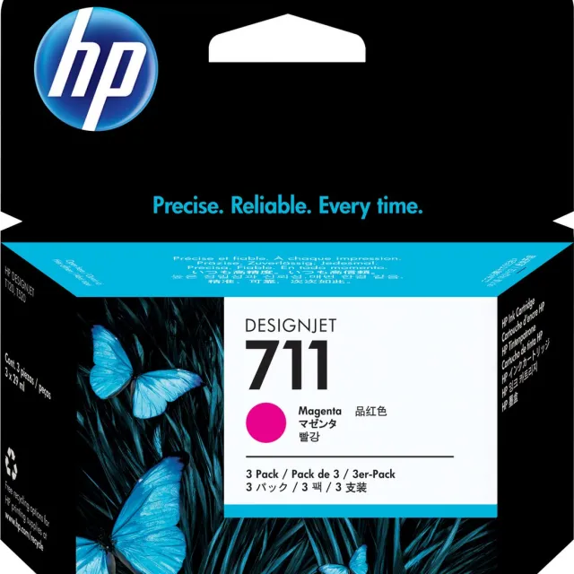 HP Original Ink Cartridge HP CZ135A Magenta
