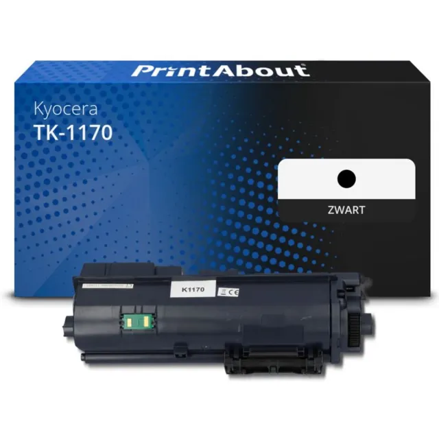 PrintAbout Huismerk Kyocera TK-1170 Toner Zwart
