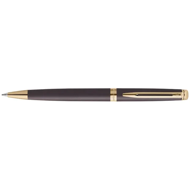 Waterman Balpen Waterman Hémisphère Fashion Colors metallic black GT medium zwart