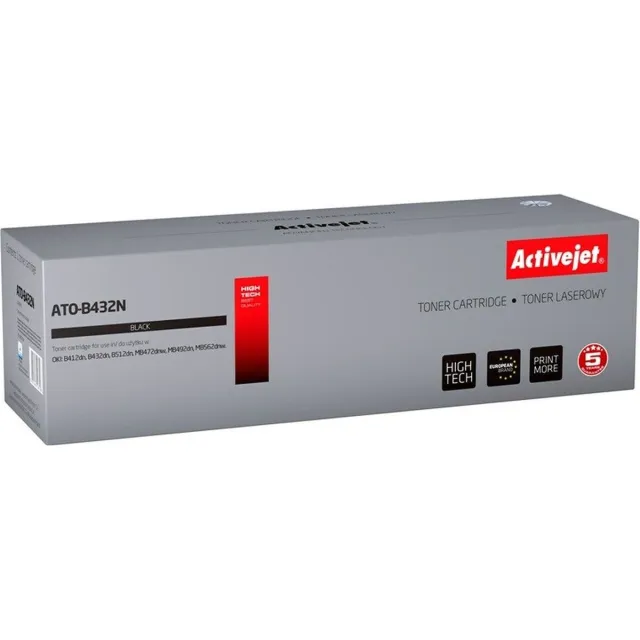 ActiveJet ATO-B432N toner voor OKI-printer; OKI 45807106 Vervanging; Opperste; 7000 pagina's; zwart.