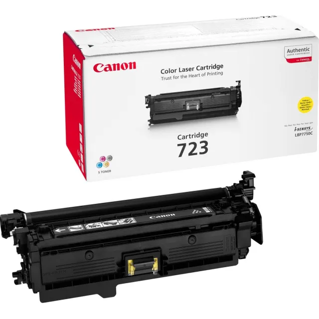 Canon 723 Tonercartridge - Geel