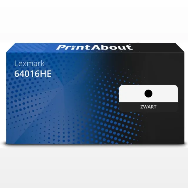 PrintAbout Lexmark 64016HE toner zwart Huismerk