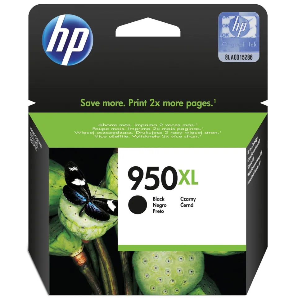 HP inktcartridge 950XL, 2.300 pagina's, OEM CN045AE, zwart