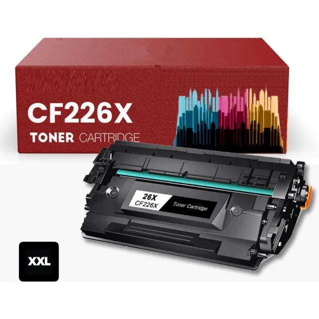 WeCare Geschikt voor HP 26X / CF-226X Toner cartridge Zwart - 9000 pagina's Geschikt voor HP LaserJet Pro M402DN - M402DNE - M402DW - M402N - M426DW - M426FDN - M426FDW