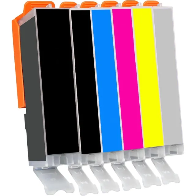 InktDL Huismerk geschikt voor Canon PGI-530 / CLI-531 inktcartridges - Geschikt voor Pixma TS8750 en TS8751 Multipack 6 Cartridges
