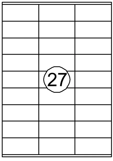 Quantore Etiket Quantore 70x32mm 2700stuks