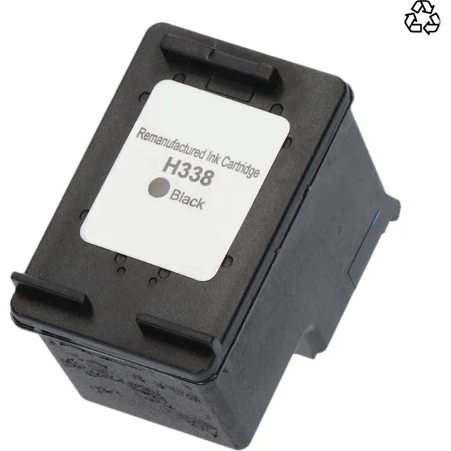 InktDL Huismerk geschikt voor HP 338 XL Inktcartridge Zwart - Geschikt voor PSC 1610 - DeskJet 5740 - 6540 - OfficeJet H470 - Photosmart 2575 - 2610 - 8450 - C3100 - C3180 - C8765EE