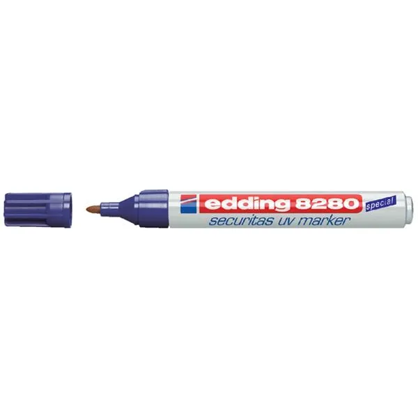 Edding Viltstift edding 8280 onzichtbaar rond 1.5-3mm UV blister à 1 stuk