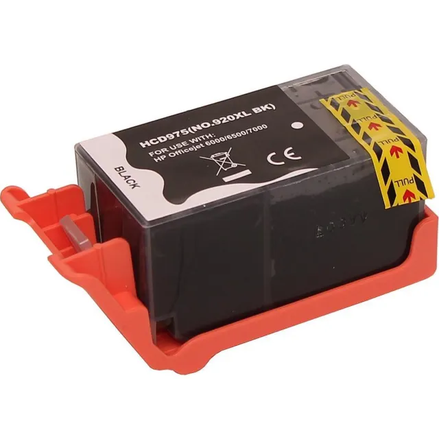 inkmaster Premium Huismerk Inktcartridge voor HP 920 XL BK Zwart cartridge 60 ml ! geschikt voor printers HP Officejet 6000 , 6500 , 6500 A , 6500 A Plus , 7000 , 7500 A , Pro 6000