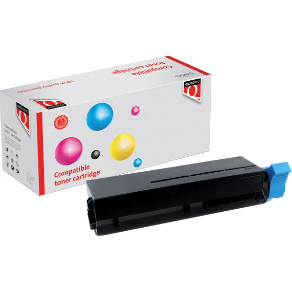Quantore Toner Quantore alternatief tbv Oki 44574802 zwart