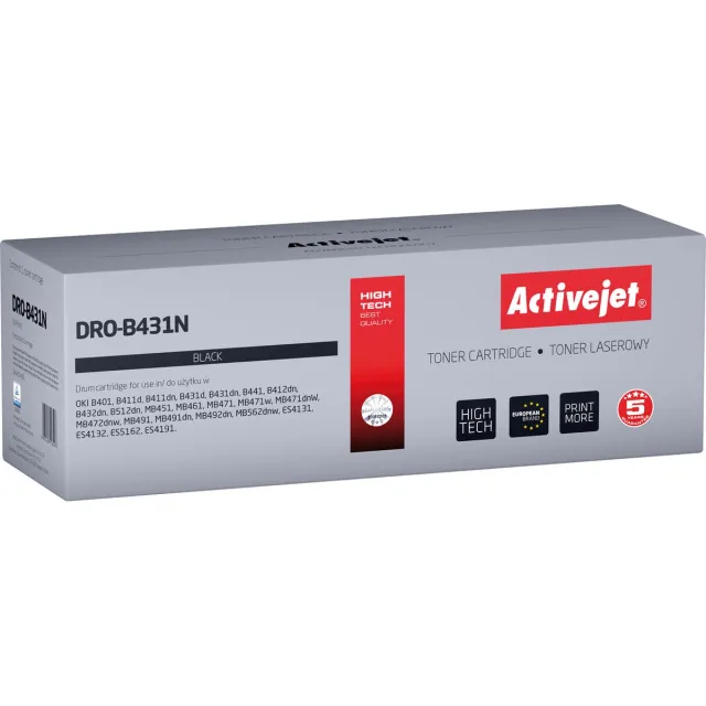 ActiveJet Printertrommel Activejet DRO-B431N Zwart