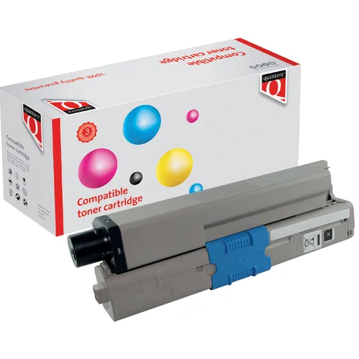 Quantore Tonercartridge Quantore alternatief tbv Oki 46507616 zwart