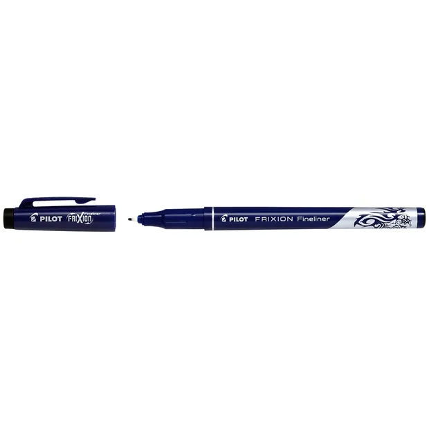Fineliner Pilot friXion fijn zwart
