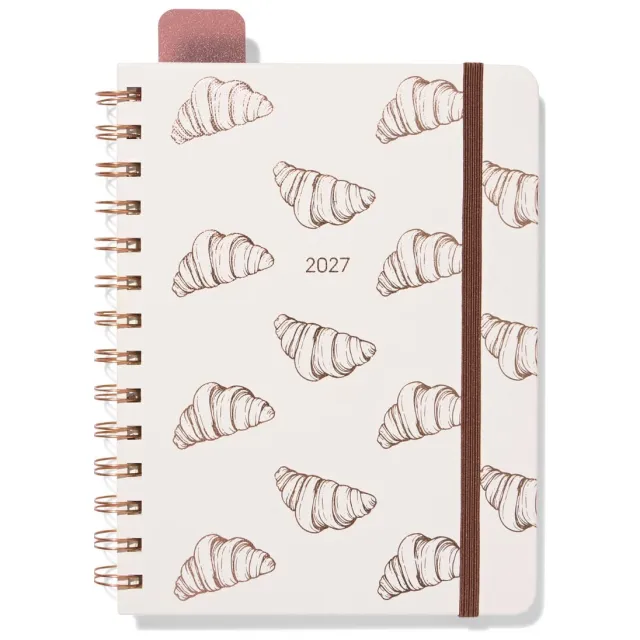 HEMA Agenda 2027 20.2x15cm croissant (gebroken wit)