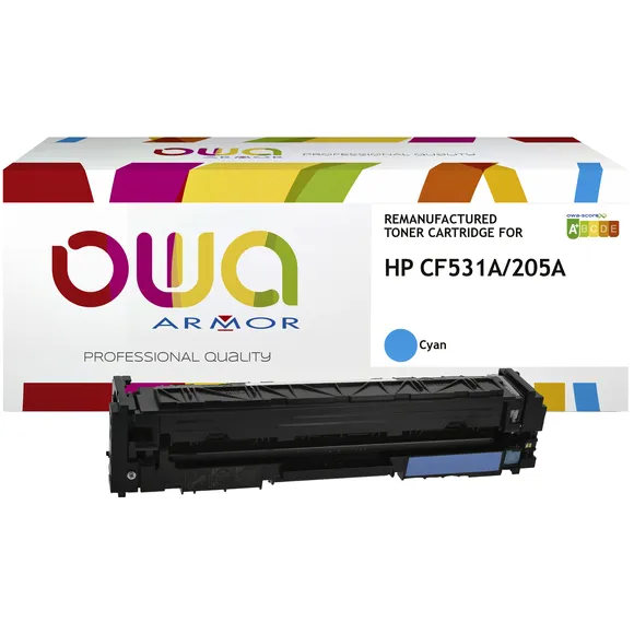 OWA Tonercartridge OWA alternatief tbv HP CF531A blauw