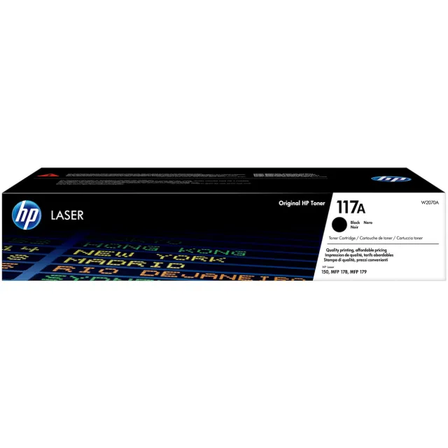 HP 117A tonercartridge zwart