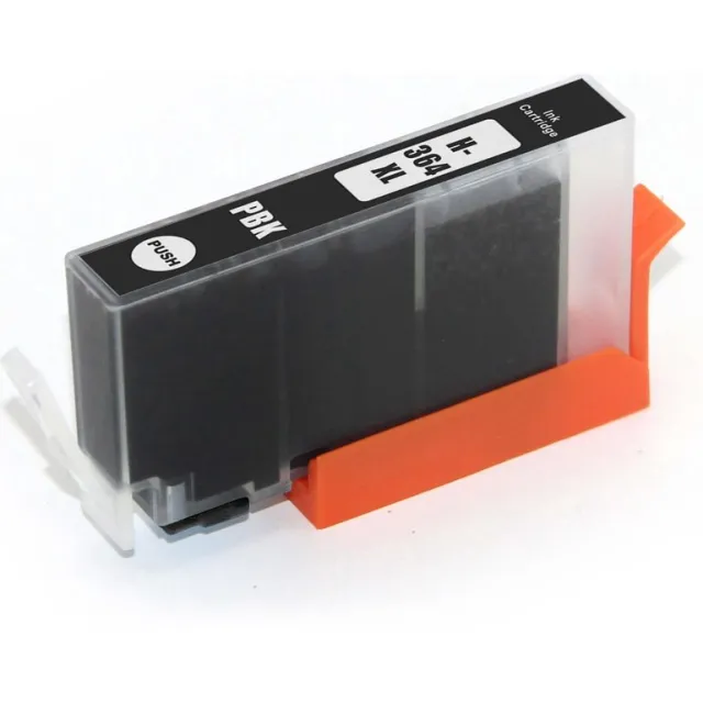 Inktkenners Inktcartridge 1x Fotozwart Geschikt voor HP 364XL / 364 Deskjet 3070A 3520 Officejet 4620 4622 Photosmart D5460 C5380 C6380 B8550 5510 5515 5520 6510 6520 7510 7520 eStation Premium Fax TouchSmart Web
