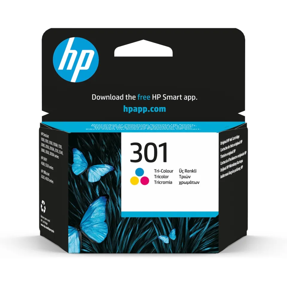 HP 301 inktcartridge drie kleuren