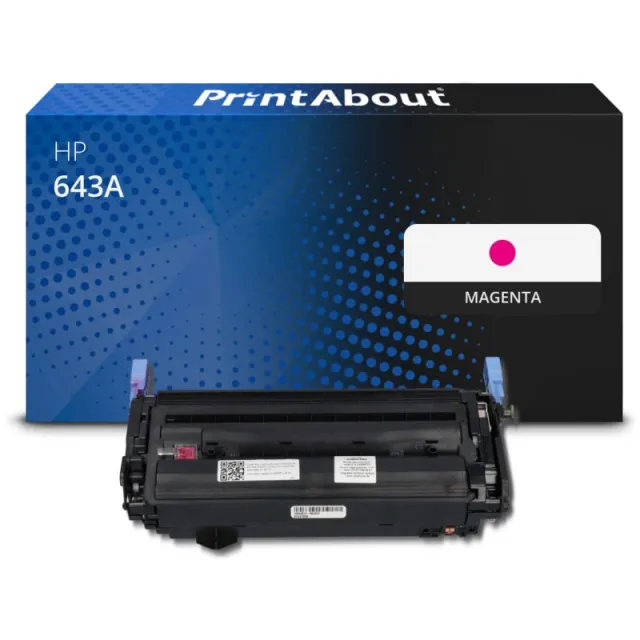 PrintAbout huismerk Toner 643A (Q5953A) Magenta Geschikt voor HP