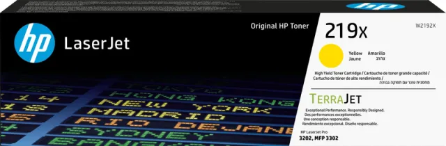 HP 219X LaserJet XL Toner Geel