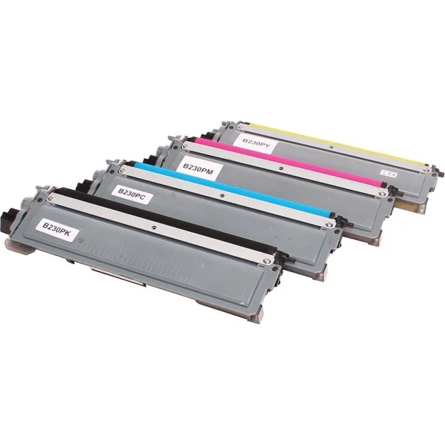 ABC Set 4x ABC huismerk toner geschikt voor Brother TN-230 voor Brother DCP-9010CN HL-3040CN HL-3045CN HL-3070CN HL-3070CW HL-3075CW MFC-9120CN MFC-9125CN MFC-9320CW MFC-9325CW Set 4 kleuren