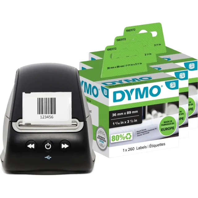 Dymo LabelWriter 550 + 3 extra labels