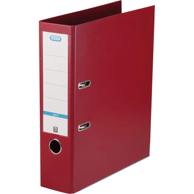 Elba ordner Smart Pro+, bordeaux, rug van 8 cm
