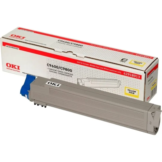 Oki 42918913 Toner Geel
