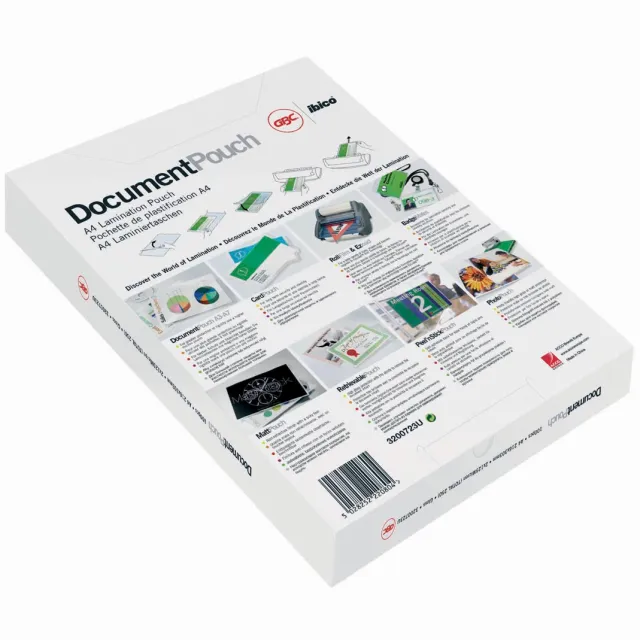 GBC Document lamineerhoes ft A4, 160 micron (2 x 80 micron), pak van 100 stuks