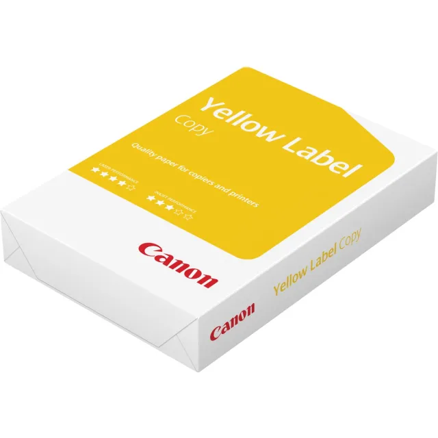 Canon Yellow Label Copy kopieerpapier ft A4, 80 g, pak van 500 vel wit