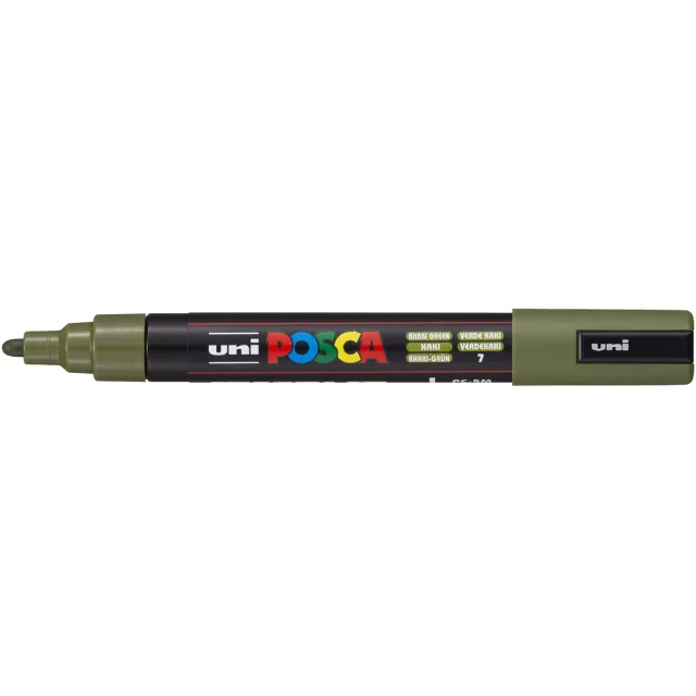 Posca Uni Posca paintmarker PC-5M, 1,8 - 2,5 mm, ronde punt, kakigroen