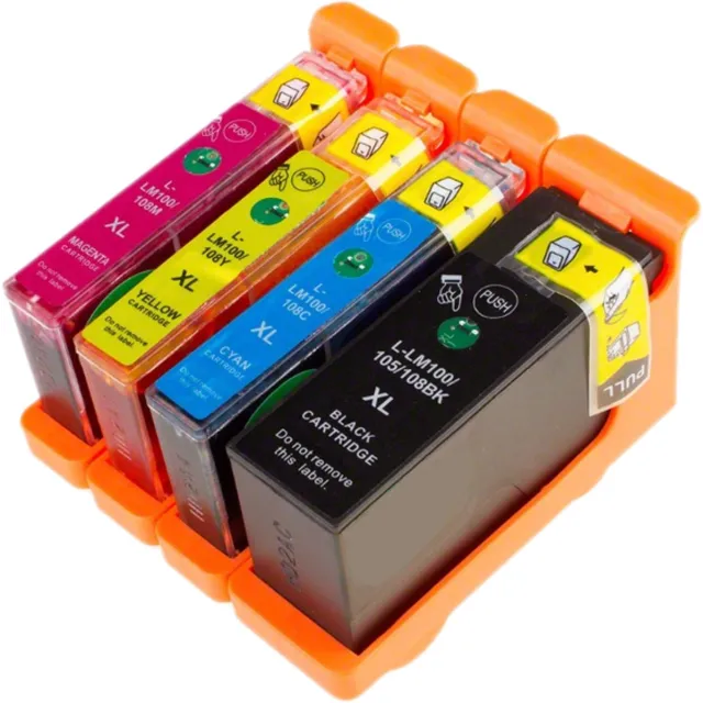 Inktkenners Inktcartridge geschikt voor Lexmark 100XL | 1x Multipack geschikt voor S400 - S500 - S600 - S800 Series - Genesis - Impact - Interact - Interpret - Intuition - Pinnacle Pro901 - Platinum Pro900 Series - Prestige Pro800 Series - Prevail Pro700 Series Zwart