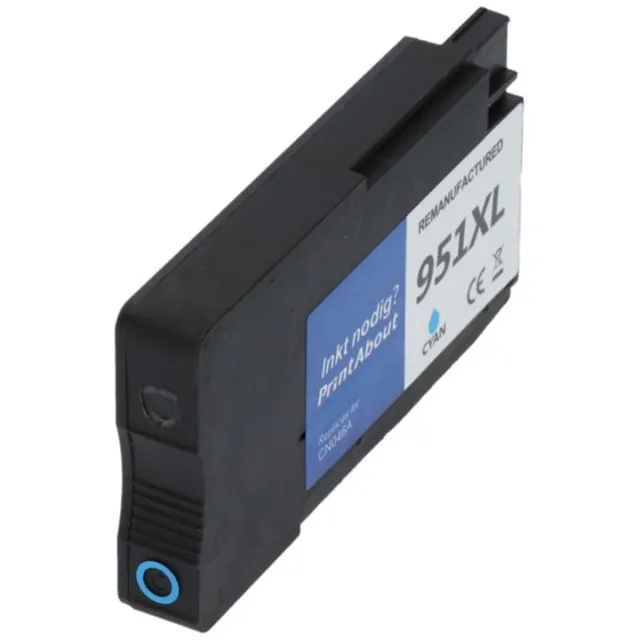 PrintAbout Huismerk HP 951 (CN050AE) Inktcartridge Cyaan