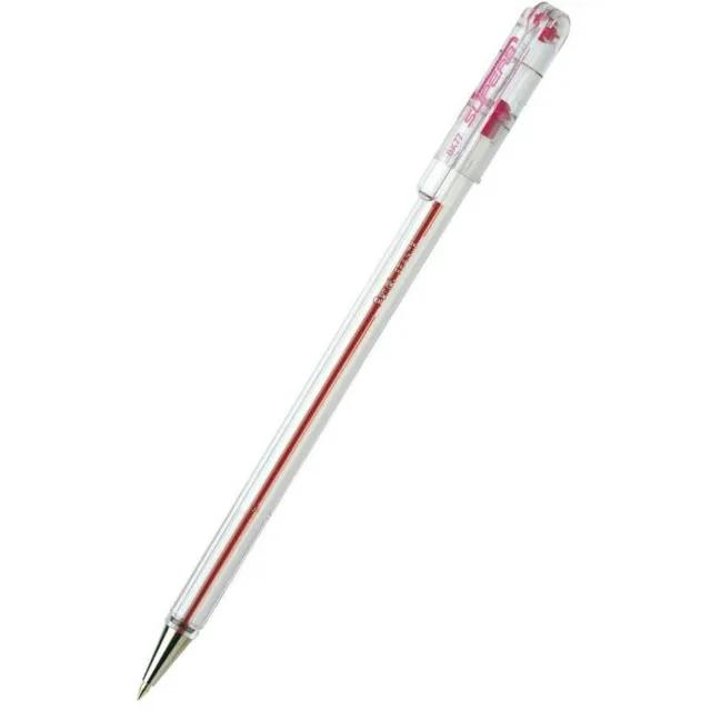Pentel Balpen Pentel BK77 fijn rood