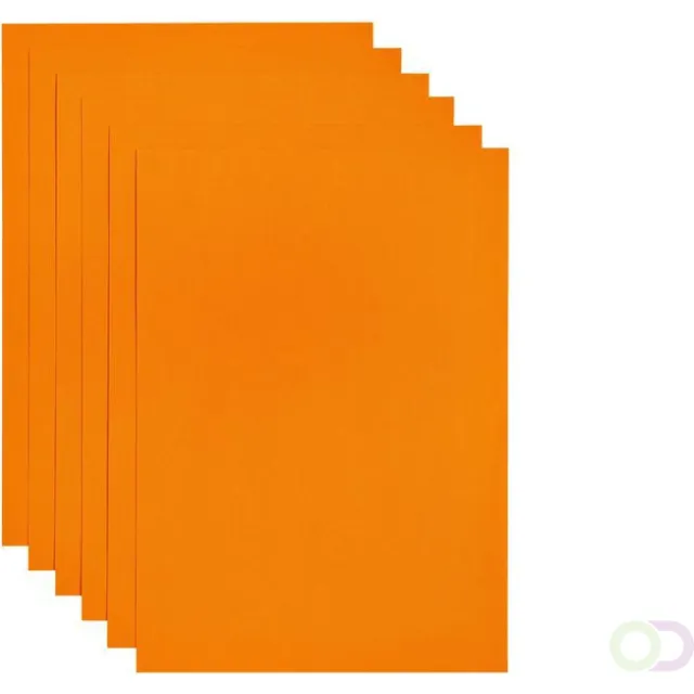 Papicolor Kopieerpapier Papicolor A4 100gr 12 vel oranje