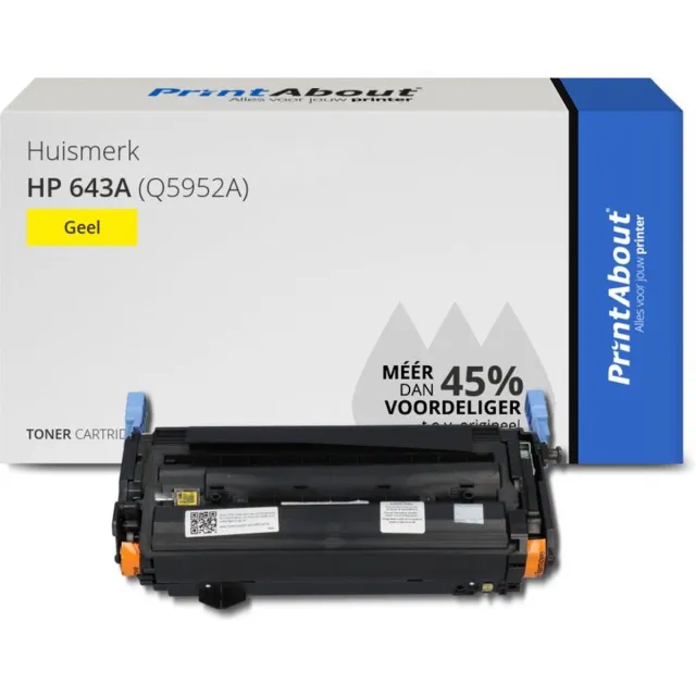 PrintAbout HP 643A (Q5952A) toner geel